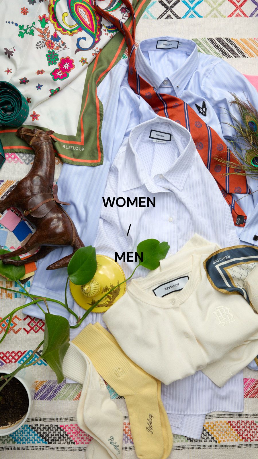 Rebeloup collection editorial photograph